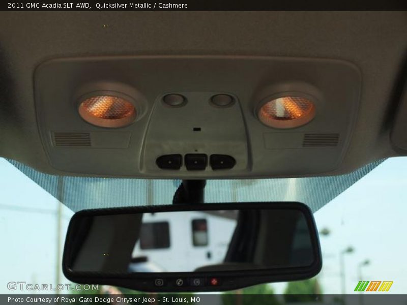 Quicksilver Metallic / Cashmere 2011 GMC Acadia SLT AWD