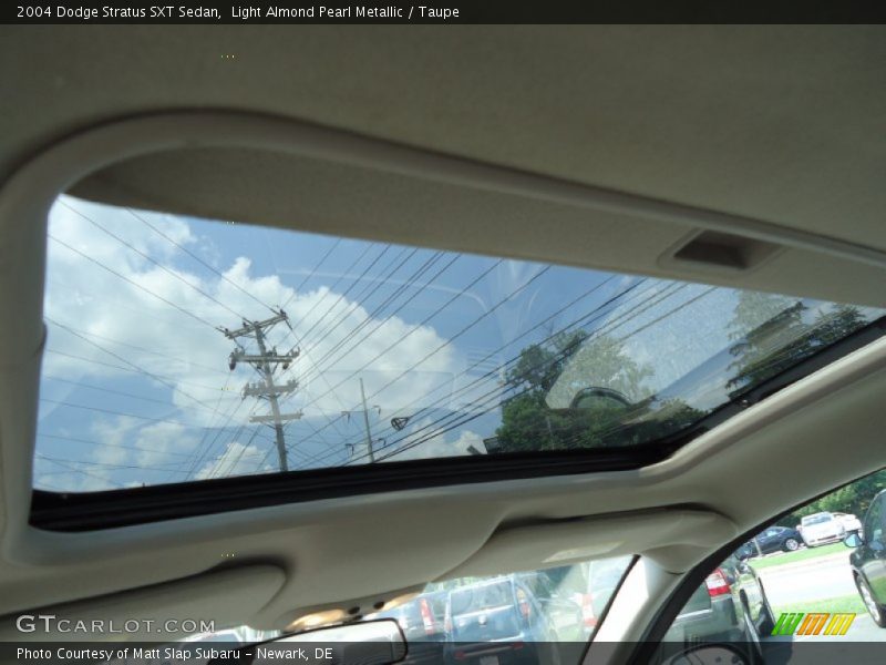 Sunroof of 2004 Stratus SXT Sedan