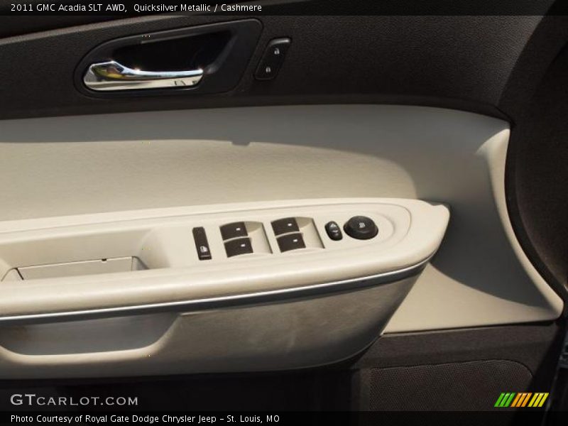 Quicksilver Metallic / Cashmere 2011 GMC Acadia SLT AWD