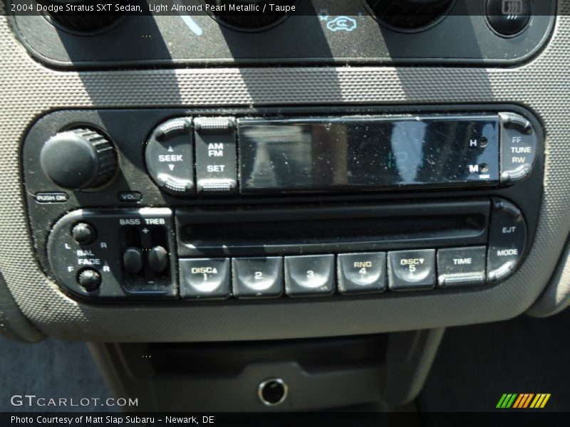 Controls of 2004 Stratus SXT Sedan