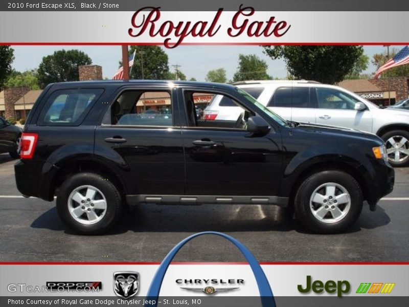 Black / Stone 2010 Ford Escape XLS