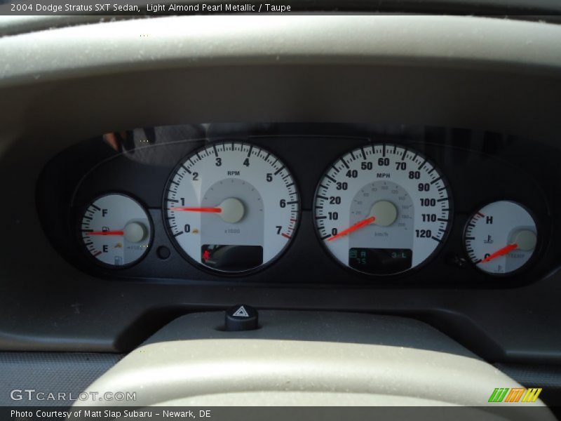  2004 Stratus SXT Sedan SXT Sedan Gauges