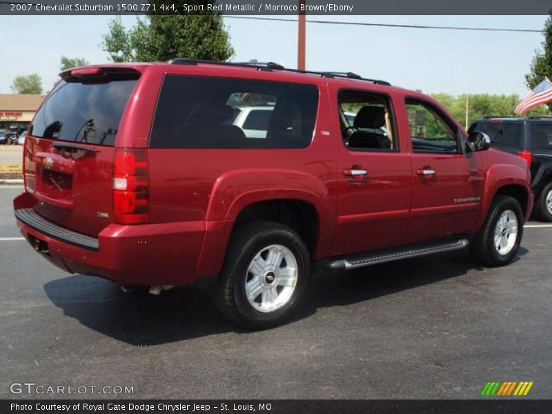  2007 Suburban 1500 Z71 4x4 Sport Red Metallic