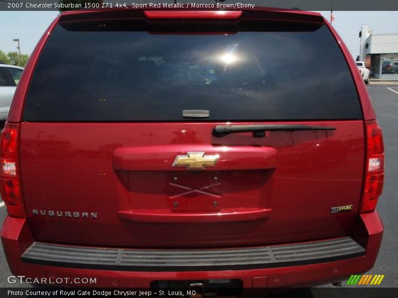 Sport Red Metallic / Morroco Brown/Ebony 2007 Chevrolet Suburban 1500 Z71 4x4