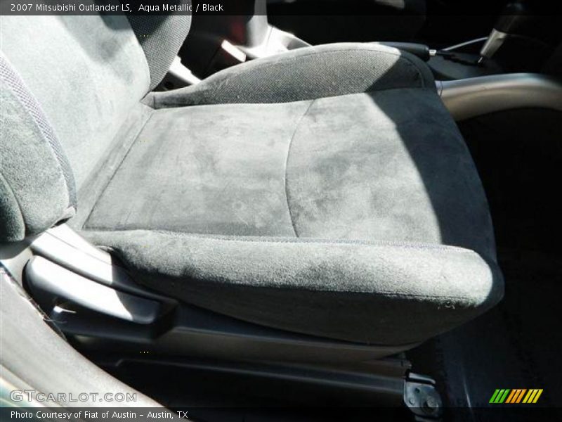Aqua Metallic / Black 2007 Mitsubishi Outlander LS