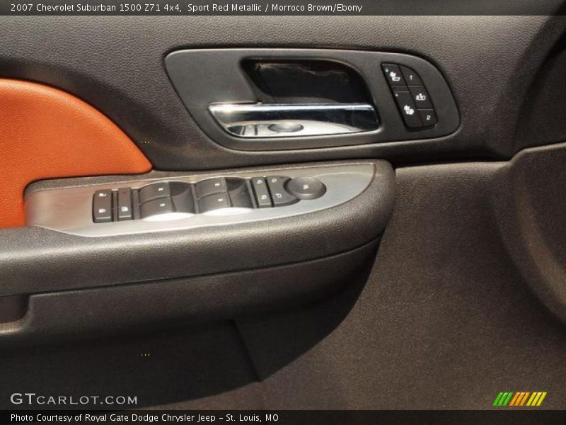 Sport Red Metallic / Morroco Brown/Ebony 2007 Chevrolet Suburban 1500 Z71 4x4