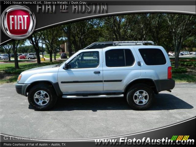 Silver Ice Metallic / Dusk Gray 2001 Nissan Xterra XE V6