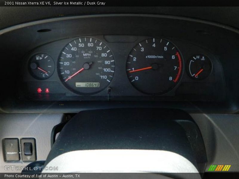 Silver Ice Metallic / Dusk Gray 2001 Nissan Xterra XE V6