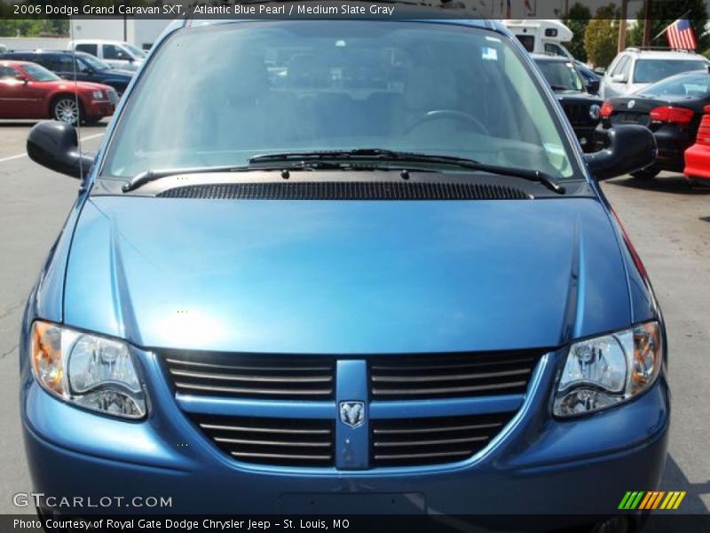 Atlantic Blue Pearl / Medium Slate Gray 2006 Dodge Grand Caravan SXT