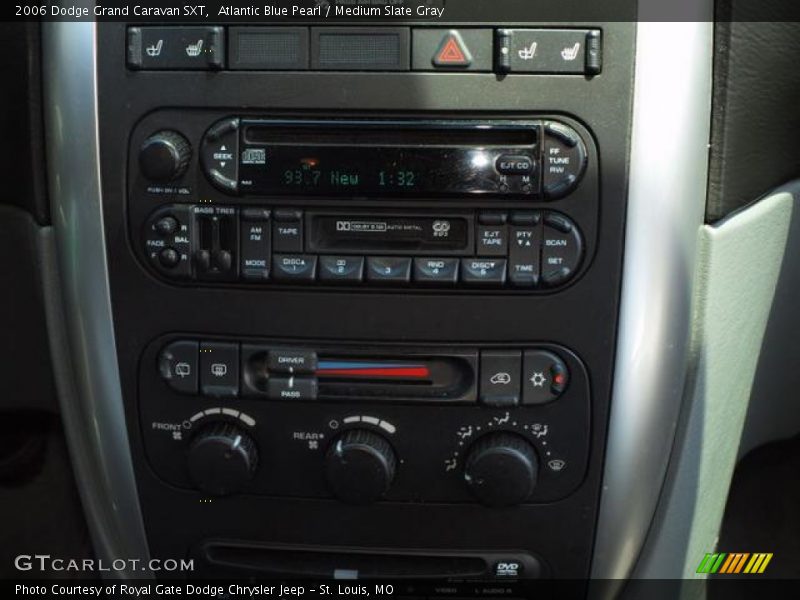 Atlantic Blue Pearl / Medium Slate Gray 2006 Dodge Grand Caravan SXT