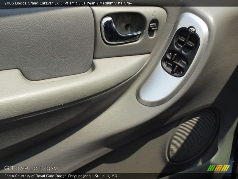 Atlantic Blue Pearl / Medium Slate Gray 2006 Dodge Grand Caravan SXT
