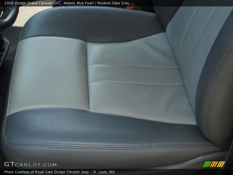 Atlantic Blue Pearl / Medium Slate Gray 2006 Dodge Grand Caravan SXT