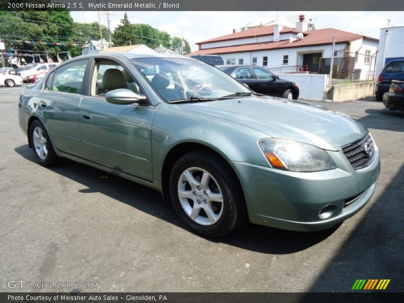 Mystic Emerald Metallic / Blond 2006 Nissan Altima 2.5 S