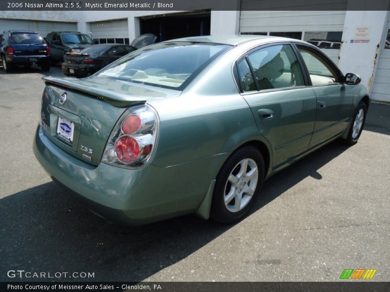 Mystic Emerald Metallic / Blond 2006 Nissan Altima 2.5 S