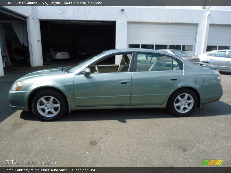 Mystic Emerald Metallic / Blond 2006 Nissan Altima 2.5 S