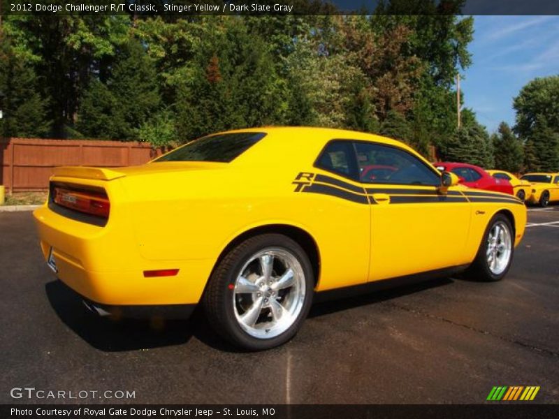  2012 Challenger R/T Classic Stinger Yellow