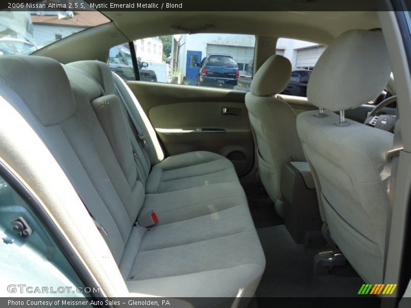 Mystic Emerald Metallic / Blond 2006 Nissan Altima 2.5 S