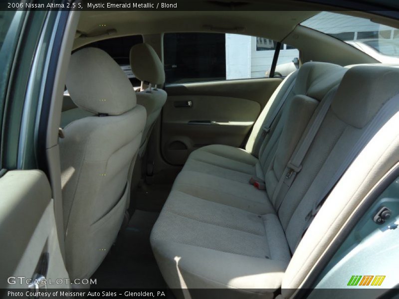 Mystic Emerald Metallic / Blond 2006 Nissan Altima 2.5 S