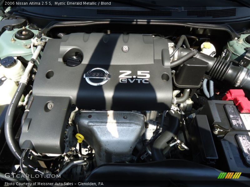 Mystic Emerald Metallic / Blond 2006 Nissan Altima 2.5 S