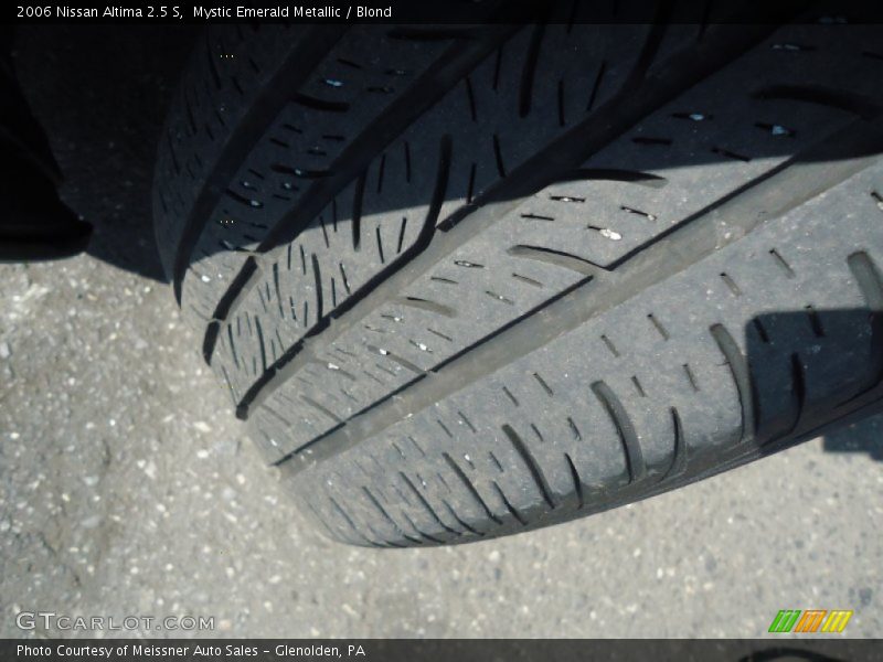 Mystic Emerald Metallic / Blond 2006 Nissan Altima 2.5 S