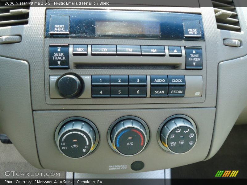 Mystic Emerald Metallic / Blond 2006 Nissan Altima 2.5 S