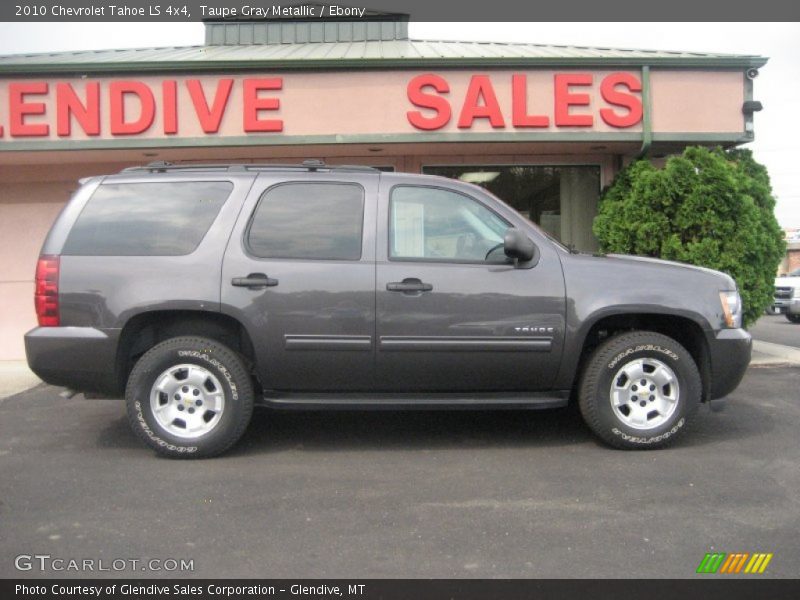 Taupe Gray Metallic / Ebony 2010 Chevrolet Tahoe LS 4x4