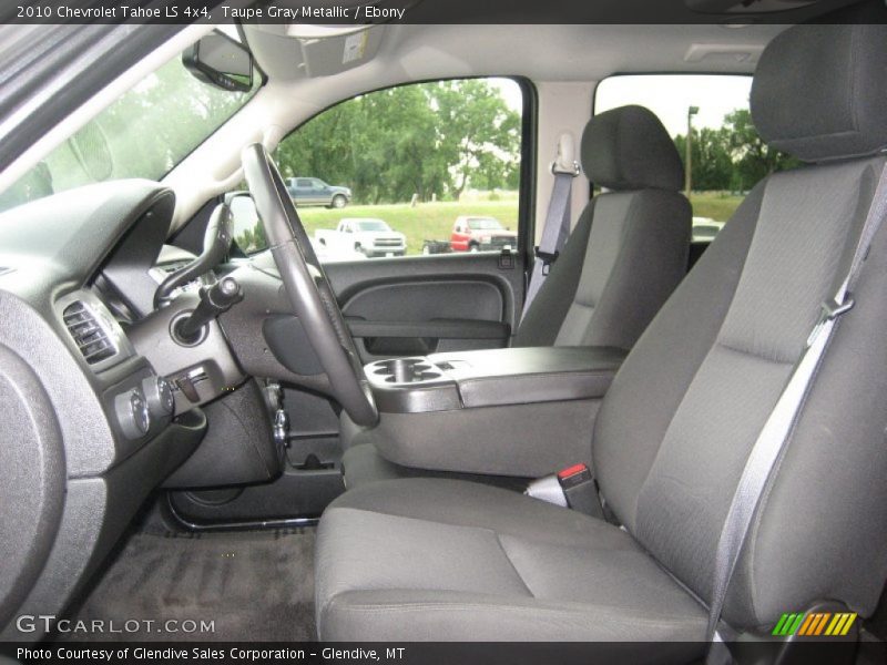 Front Seat of 2010 Tahoe LS 4x4
