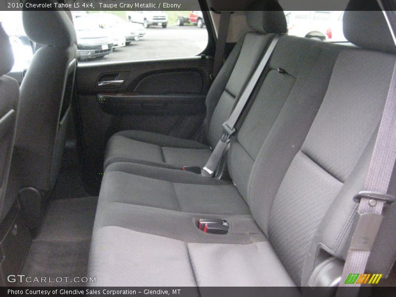 Rear Seat of 2010 Tahoe LS 4x4