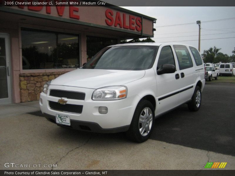 Summit White / Medium Gray 2006 Chevrolet Uplander LS