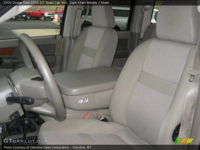 Light Khaki Metallic / Khaki 2006 Dodge Ram 2500 SLT Quad Cab 4x4
