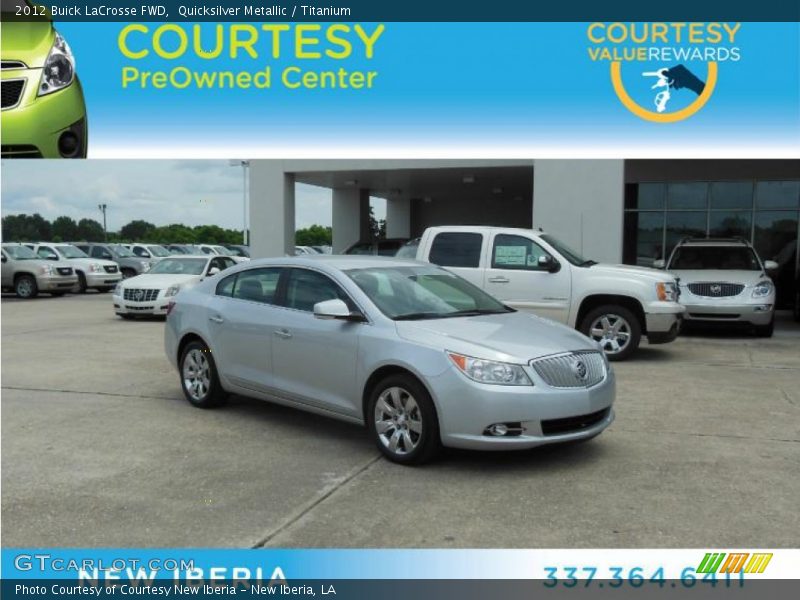Quicksilver Metallic / Titanium 2012 Buick LaCrosse FWD