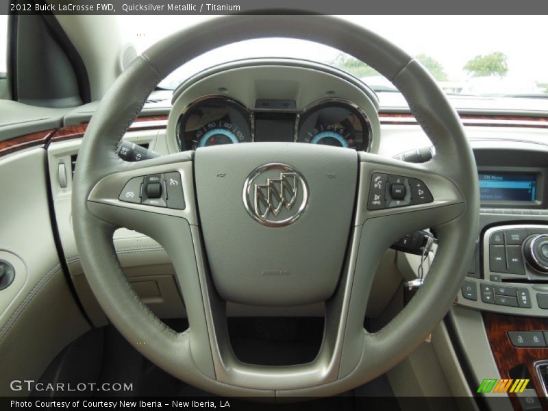 Quicksilver Metallic / Titanium 2012 Buick LaCrosse FWD