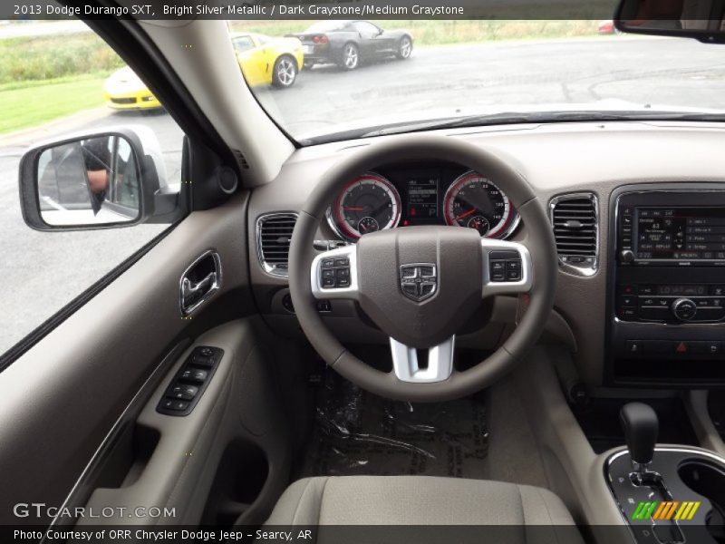  2013 Durango SXT Dark Graystone/Medium Graystone Interior