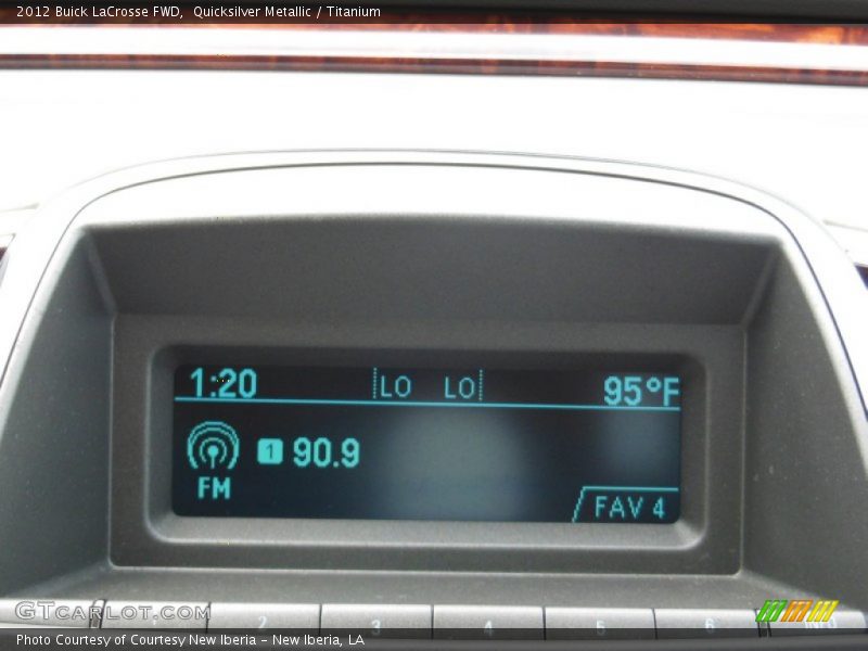 Quicksilver Metallic / Titanium 2012 Buick LaCrosse FWD
