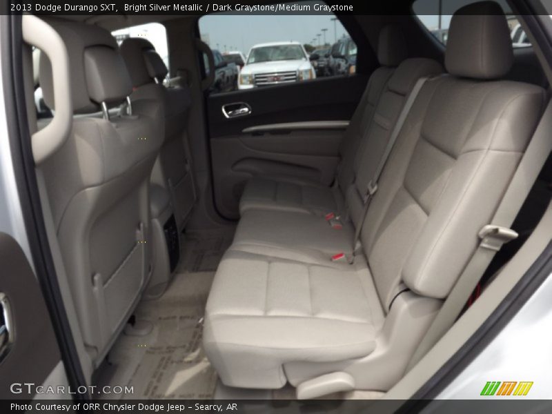 Bright Silver Metallic / Dark Graystone/Medium Graystone 2013 Dodge Durango SXT