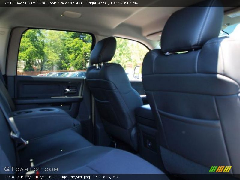 Bright White / Dark Slate Gray 2012 Dodge Ram 1500 Sport Crew Cab 4x4