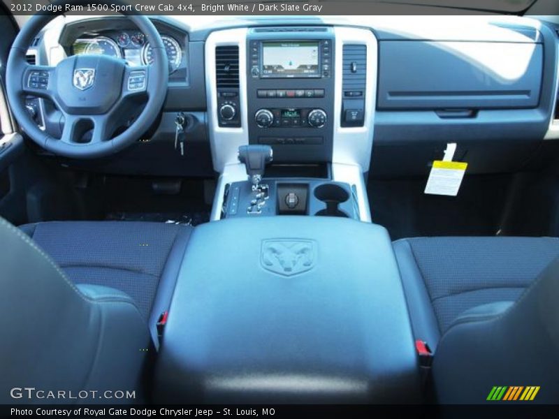 Dashboard of 2012 Ram 1500 Sport Crew Cab 4x4