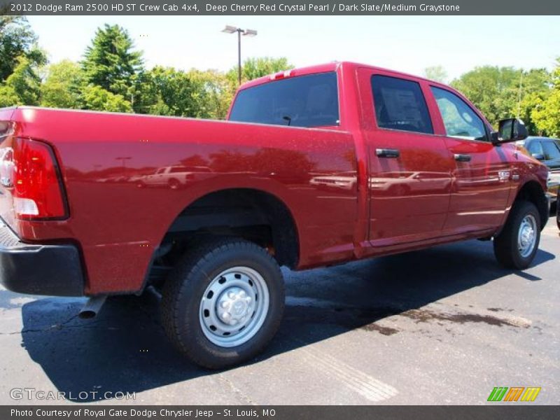 Deep Cherry Red Crystal Pearl / Dark Slate/Medium Graystone 2012 Dodge Ram 2500 HD ST Crew Cab 4x4