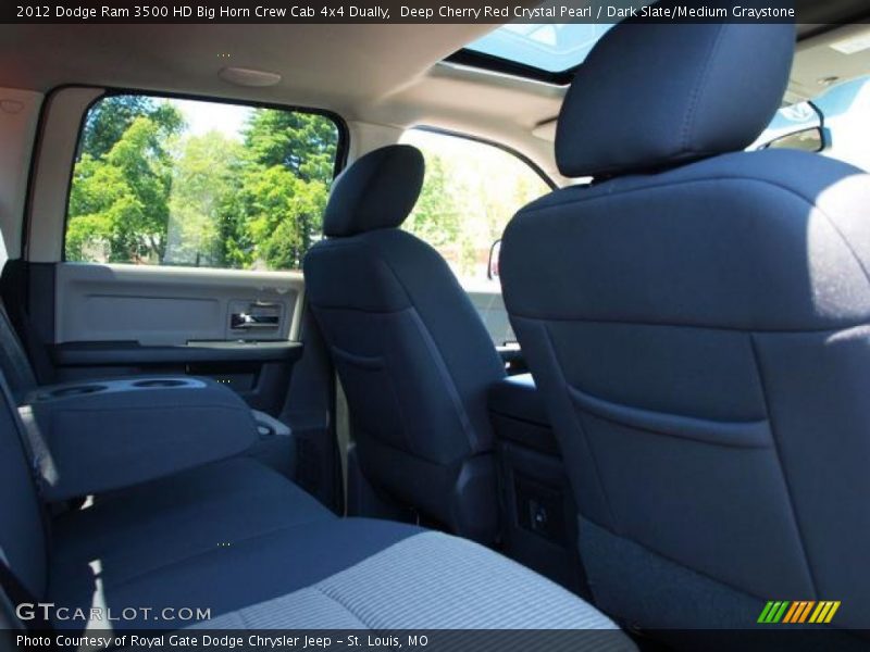 Deep Cherry Red Crystal Pearl / Dark Slate/Medium Graystone 2012 Dodge Ram 3500 HD Big Horn Crew Cab 4x4 Dually