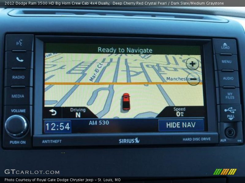 Navigation of 2012 Ram 3500 HD Big Horn Crew Cab 4x4 Dually