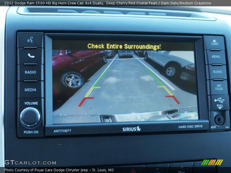 Deep Cherry Red Crystal Pearl / Dark Slate/Medium Graystone 2012 Dodge Ram 3500 HD Big Horn Crew Cab 4x4 Dually