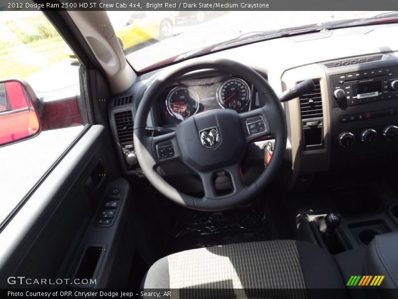 Bright Red / Dark Slate/Medium Graystone 2012 Dodge Ram 2500 HD ST Crew Cab 4x4
