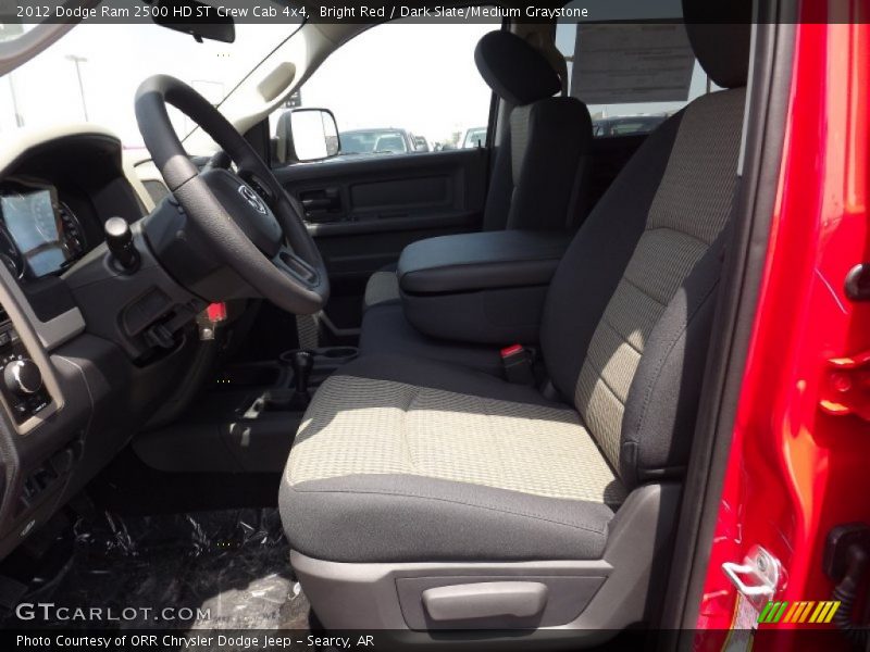 Bright Red / Dark Slate/Medium Graystone 2012 Dodge Ram 2500 HD ST Crew Cab 4x4