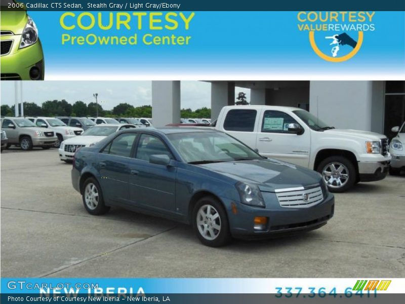 Stealth Gray / Light Gray/Ebony 2006 Cadillac CTS Sedan
