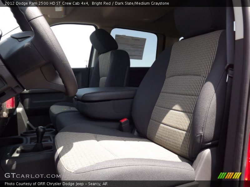 Bright Red / Dark Slate/Medium Graystone 2012 Dodge Ram 2500 HD ST Crew Cab 4x4