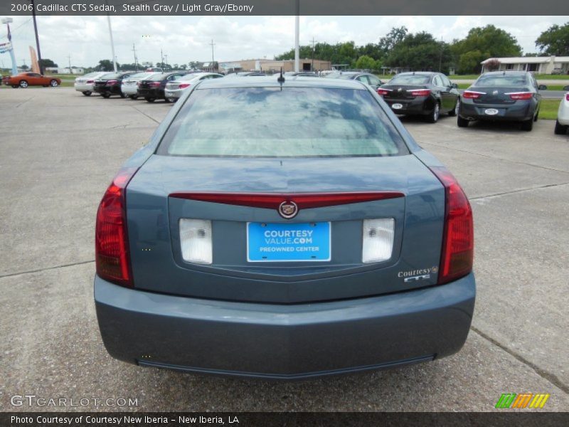 Stealth Gray / Light Gray/Ebony 2006 Cadillac CTS Sedan