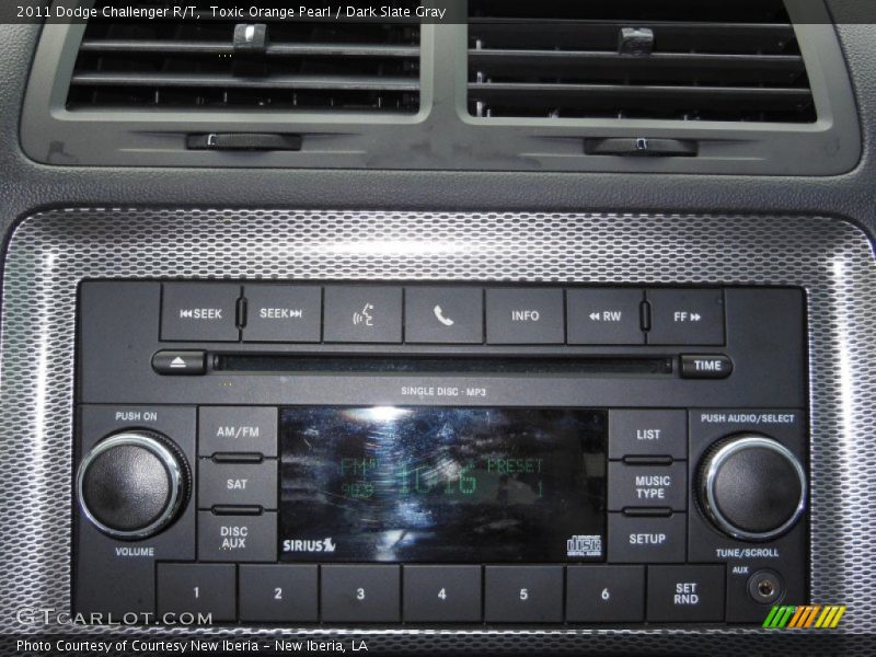 Audio System of 2011 Challenger R/T