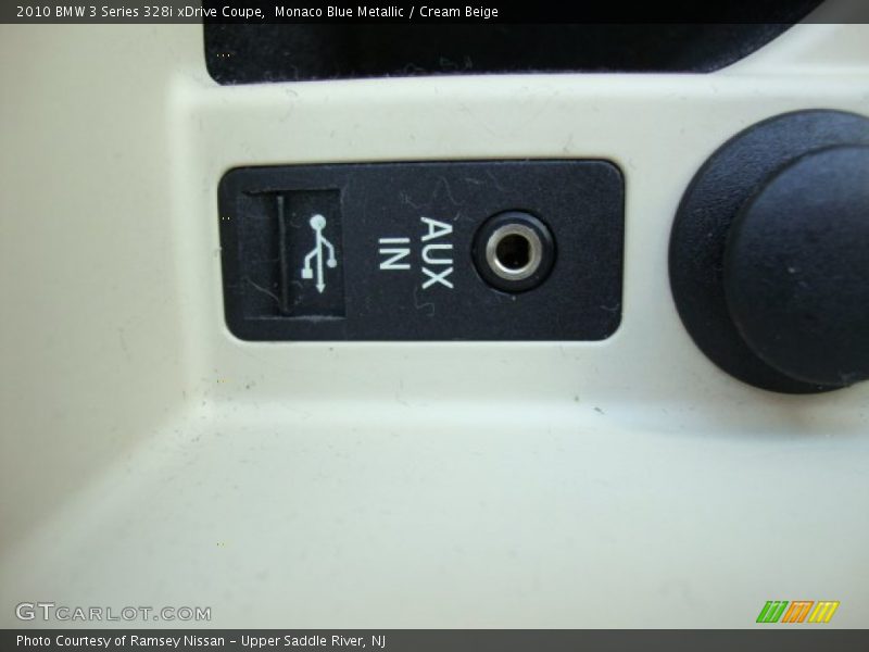 Monaco Blue Metallic / Cream Beige 2010 BMW 3 Series 328i xDrive Coupe