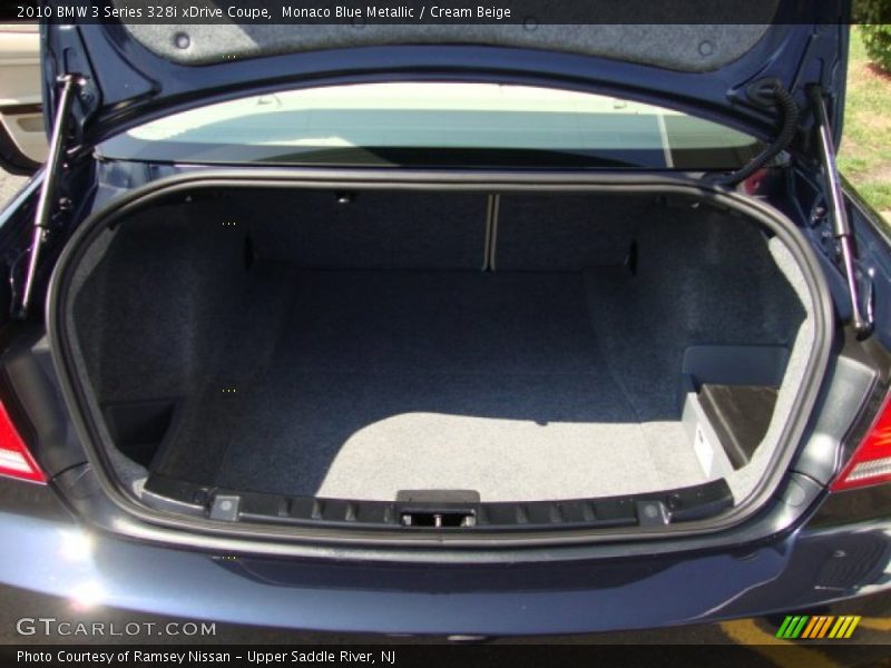 Monaco Blue Metallic / Cream Beige 2010 BMW 3 Series 328i xDrive Coupe