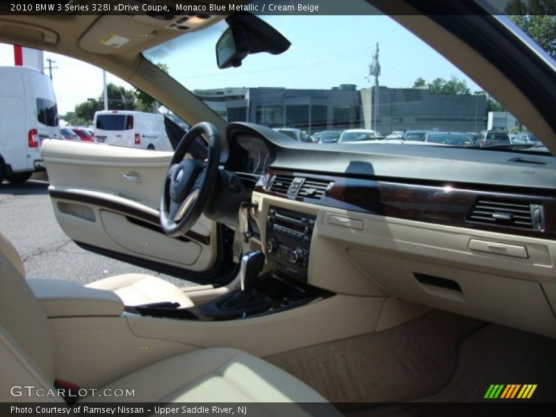Monaco Blue Metallic / Cream Beige 2010 BMW 3 Series 328i xDrive Coupe